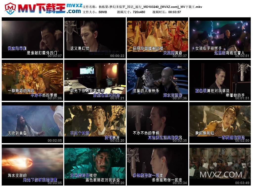 杨栋梁-梦幻圣保罗_国语_流行_MD103240